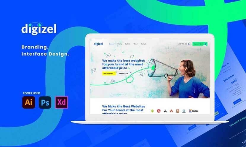 website design, professional interface designer, ui ux